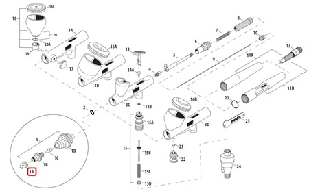 HP CM Needle Cap